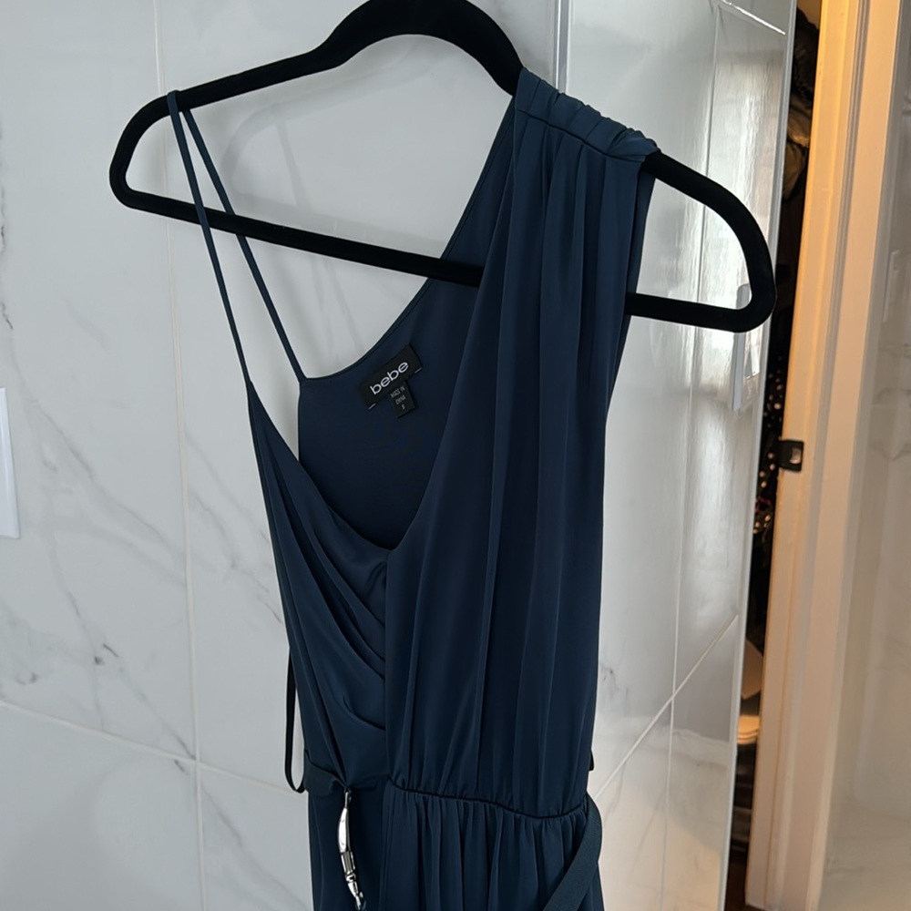 Blue Bebe dress belted